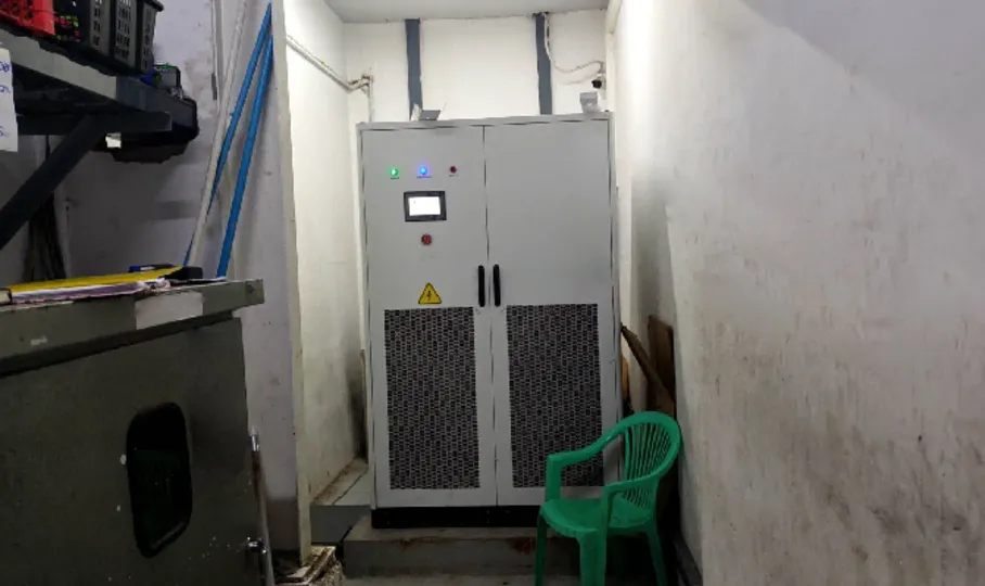缅甸144kW光伏 + 300kW，225kWh储能