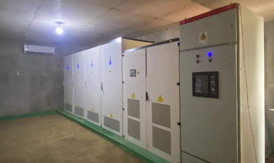 缅甸556kW光伏500kW/900k Wh储能